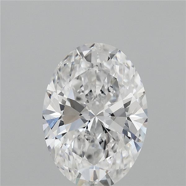 3.02ct Oval D VVS1 Lab Created Diamond