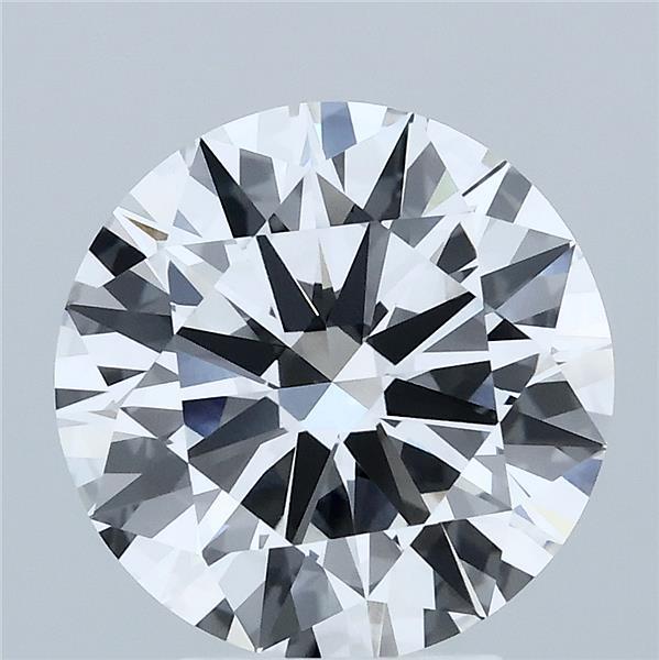 3.77ct Round E VVS2 Lab Created Diamond