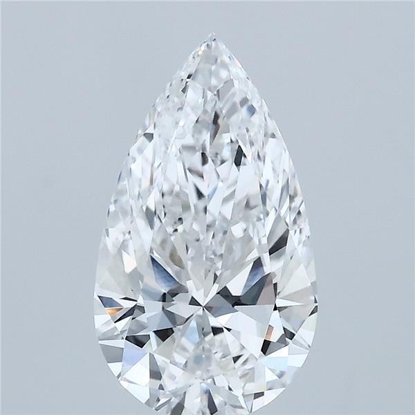 1.98ct Pear D VVS2 Lab Created Diamond