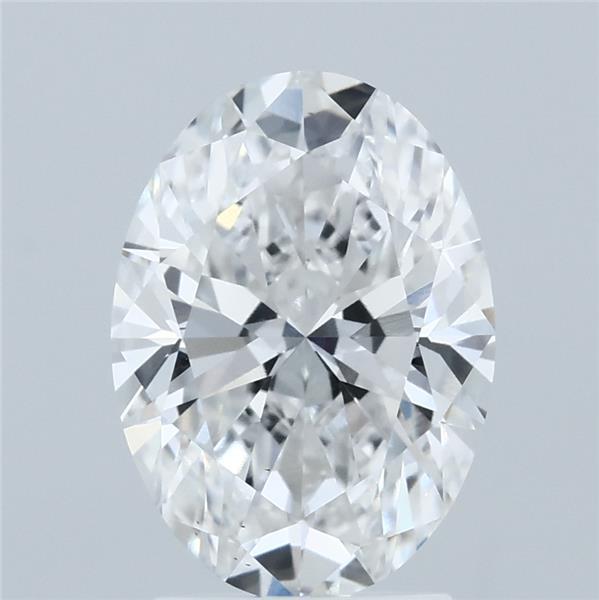 2.5ct Oval E VS1 Lab Created Diamond