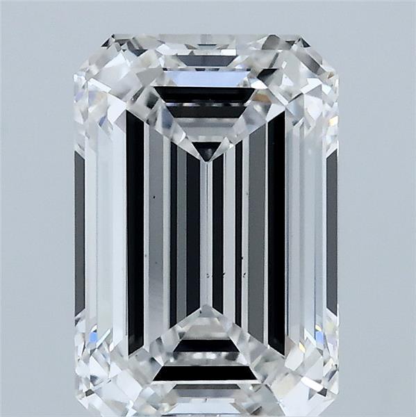 2.52ct Emerald E VS1 Lab Created Diamond