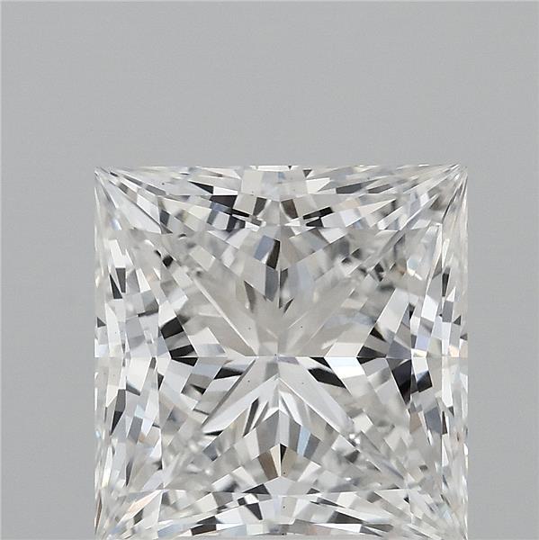 5.08ct Princess F VS1 Lab Created Diamond