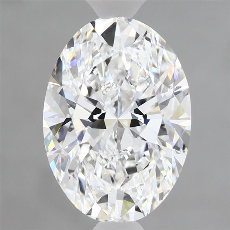 1.93ct Oval D VVS2 Lab Created Diamond