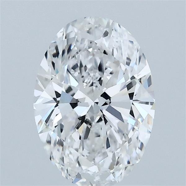 1ct Oval E VS1 Lab Created Diamond