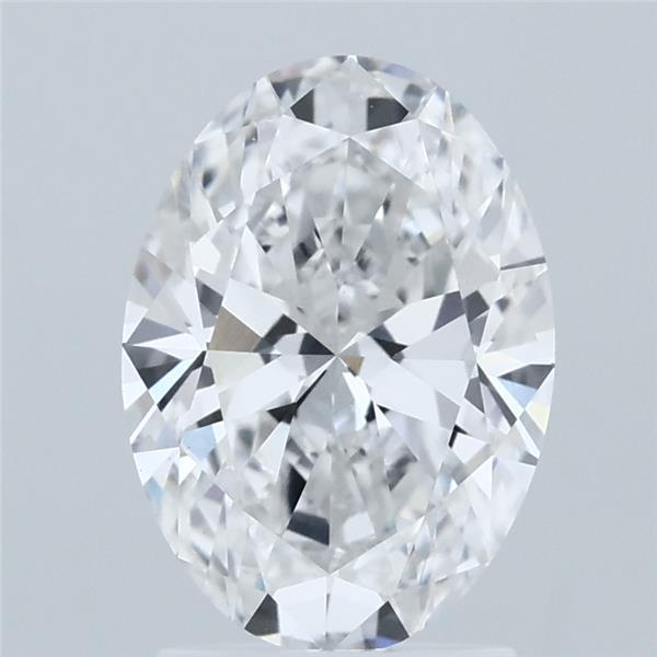 2ct Oval E VVS2 Lab Created Diamond