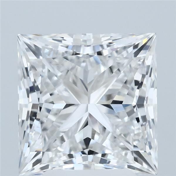 4.03ct Princess E VVS2 Lab Created Diamond