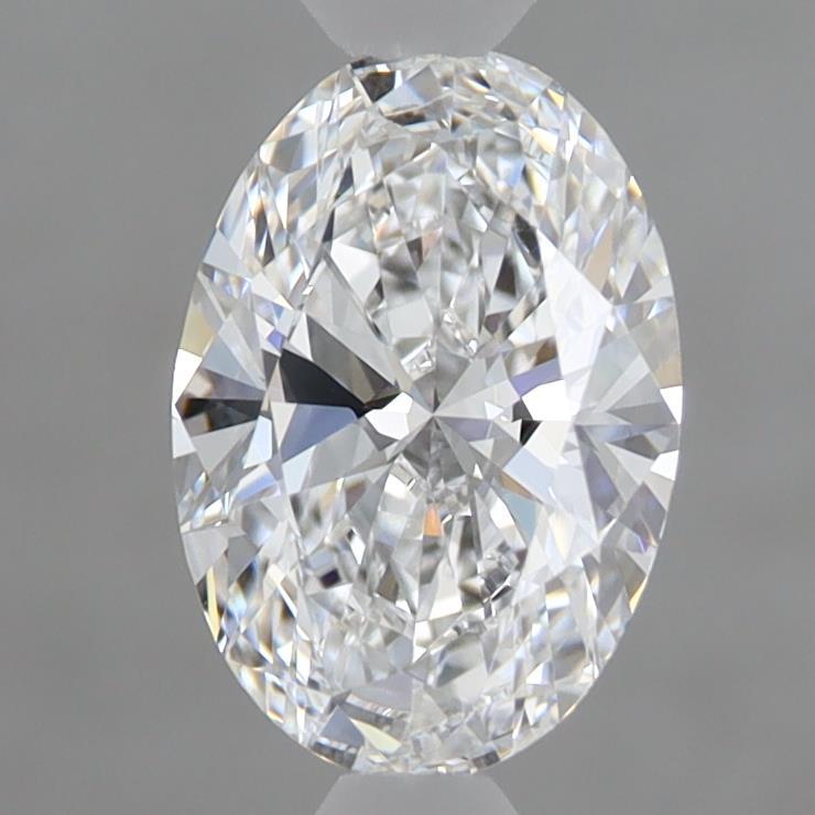 1.09ct Oval D VVS2 Lab Created Diamond