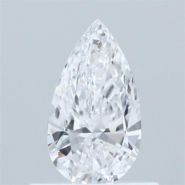 0.5ct Pear D VVS2 Lab Created Diamond