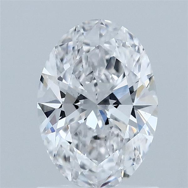 1.02ct Oval D VS2 Lab Created Diamond
