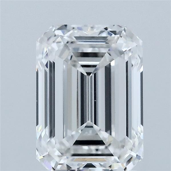 1.87ct Emerald E VVS2 Lab Created Diamond