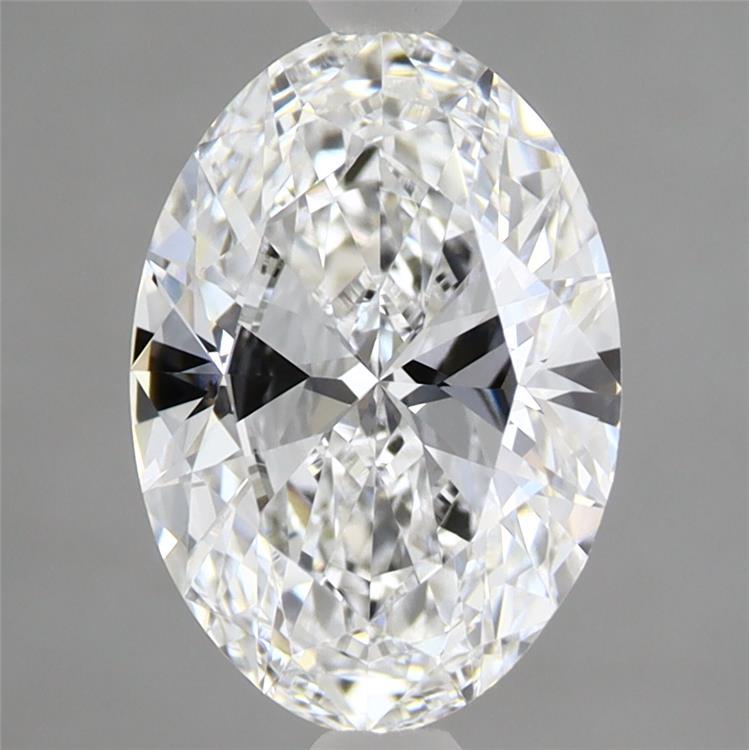 2.09ct Oval D VVS2 Lab Created Diamond