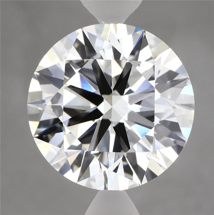 6.01ct Round F VVS2 Lab Created Diamond