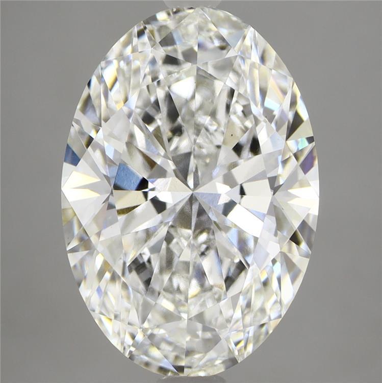 4.91ct Oval F VS1 Lab Created Diamond