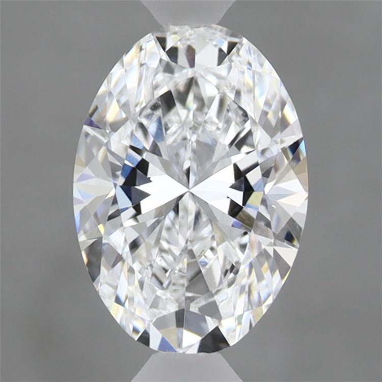 1.5ct Oval D VVS2 Lab Created Diamond