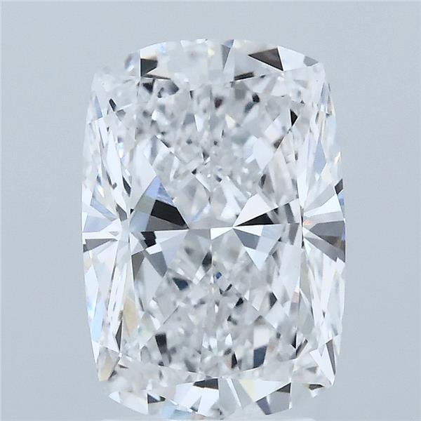 3ct Cushion D VS1 Lab Created Diamond