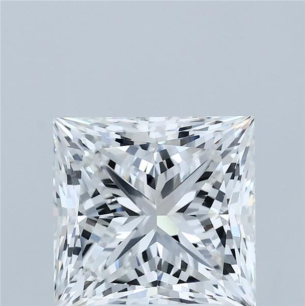 3.03ct Princess E VVS2 Lab Created Diamond