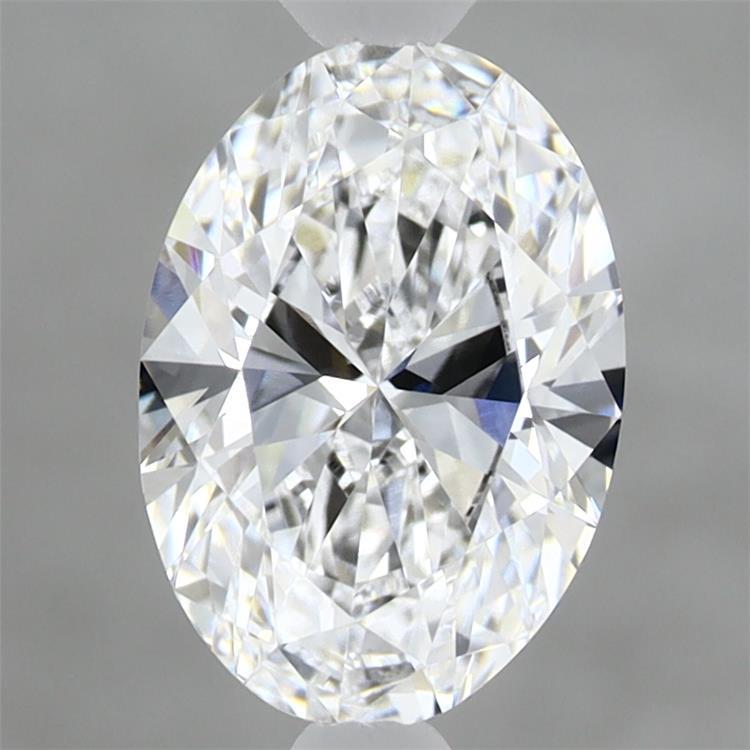 1.57ct Oval D VVS2 Lab Created Diamond