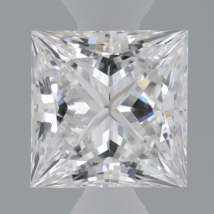 0.93ct Princess E VVS2 Lab Created Diamond