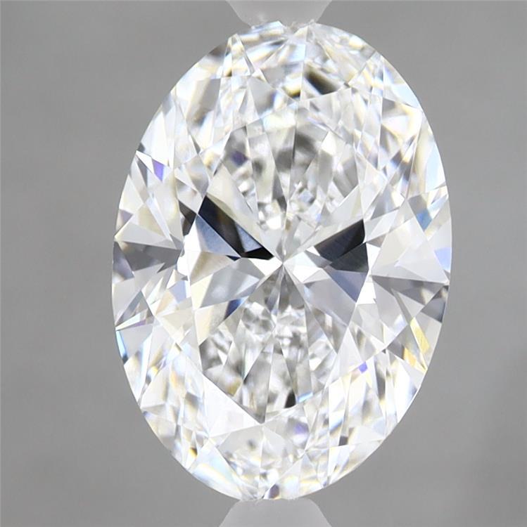 2.28ct Oval D VVS2 Lab Created Diamond
