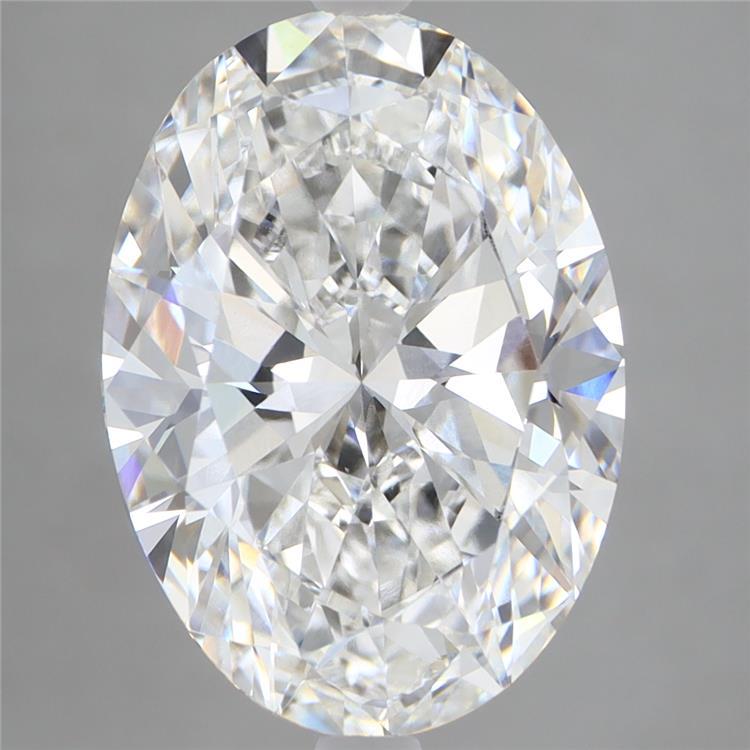 5.01ct Oval E VVS2 Lab Created Diamond