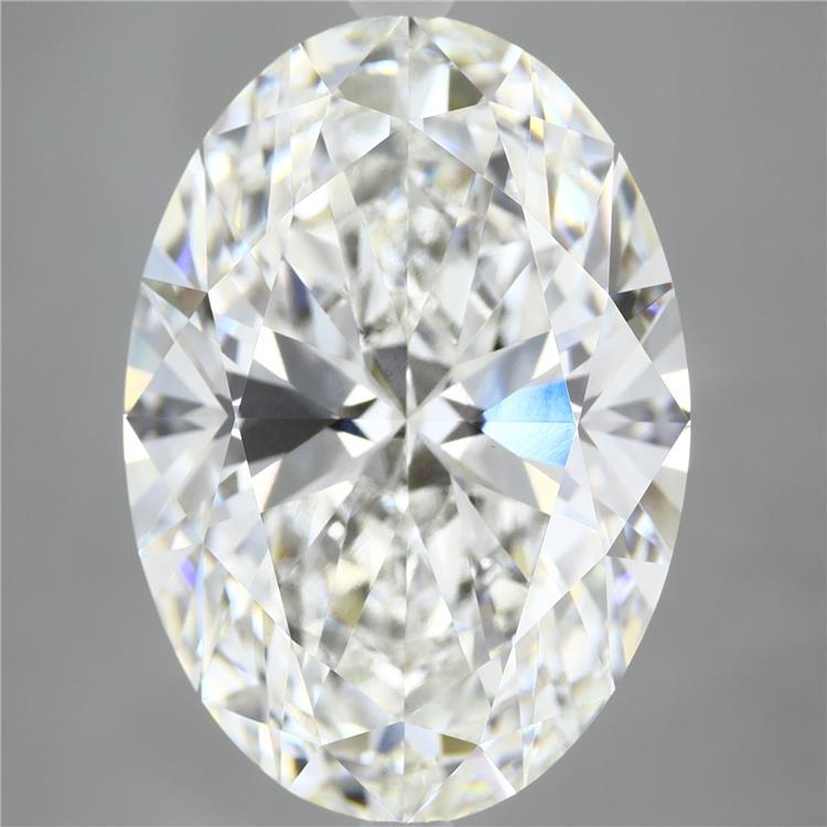 9.61ct Oval F VVS2 Lab Created Diamond