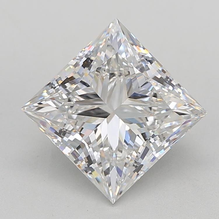 3.67ct Princess E VS1 Lab Created Diamond