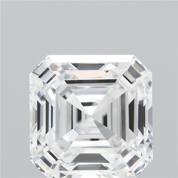 5.19ct Asscher E VVS2 Lab Created Diamond