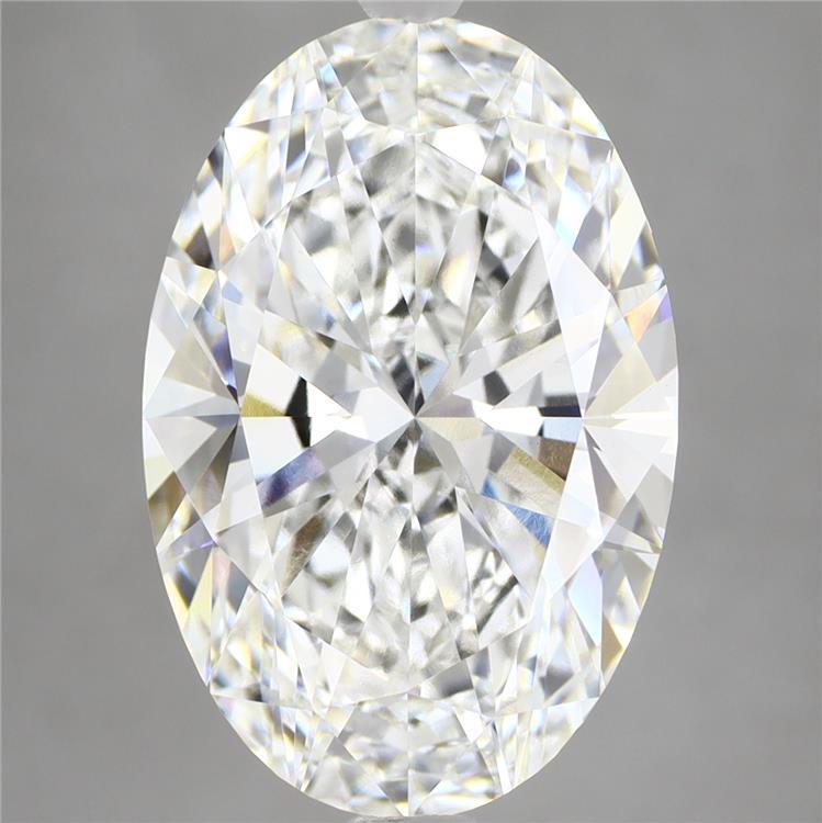 6.89ct Oval E VVS2 Lab Created Diamond