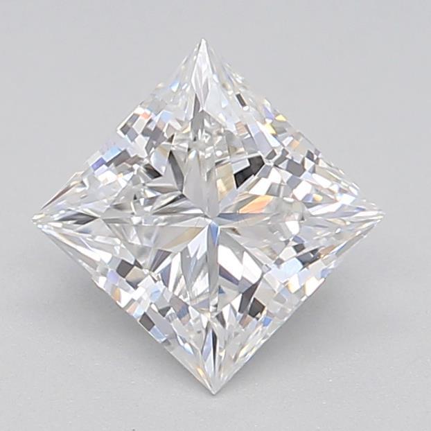 0.71ct Princess D VS2 Lab Created Diamond