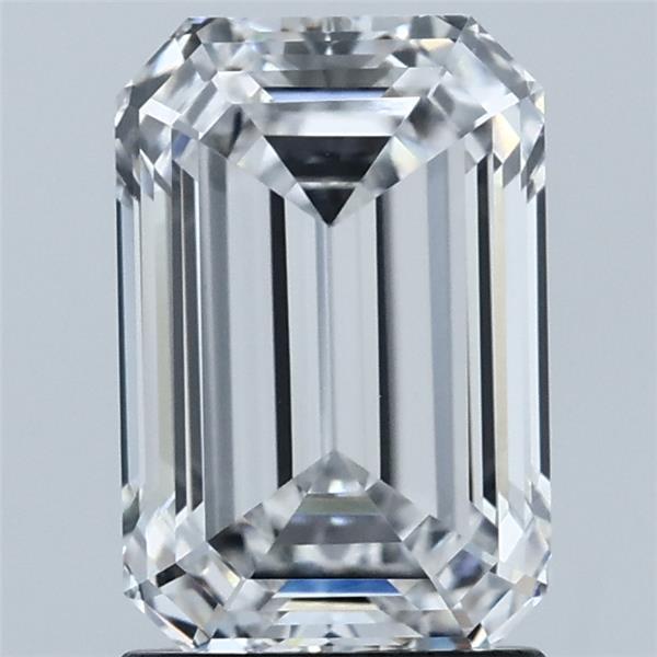 2.1ct Emerald E VS1 Lab Created Diamond
