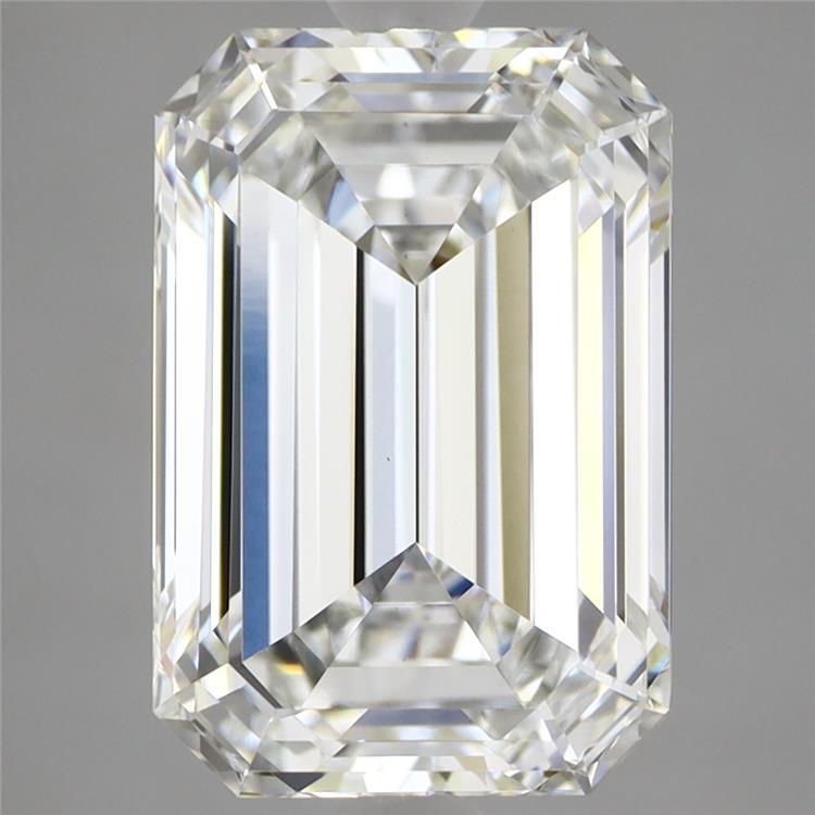 4.31ct Emerald F VS1 Lab Created Diamond