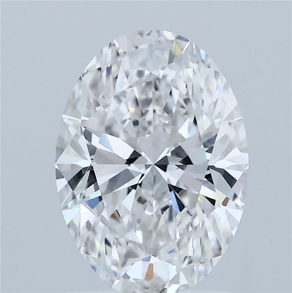 1.5ct Oval D VVS2 Lab Created Diamond