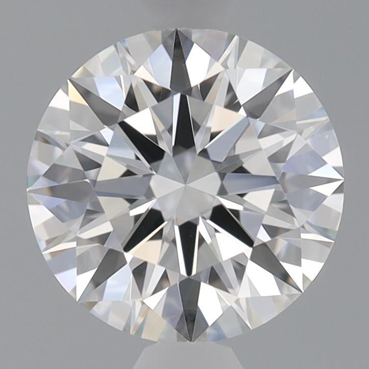 1.08ct Round F IF Lab Created Diamond