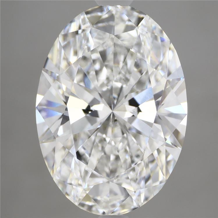 4.77ct Oval E VVS2 Lab Created Diamond