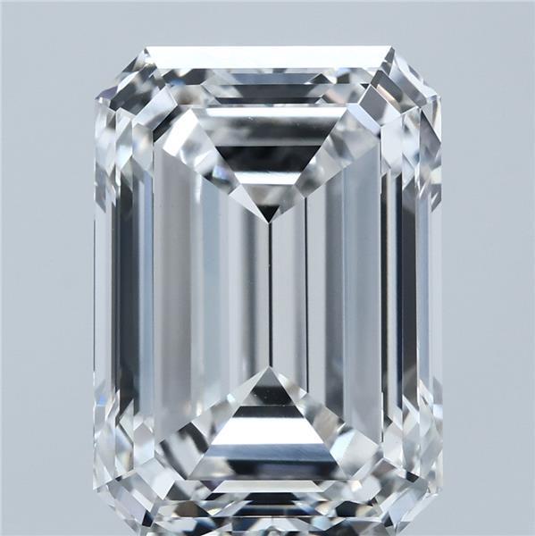 8ct Emerald D VVS2 Lab Created Diamond