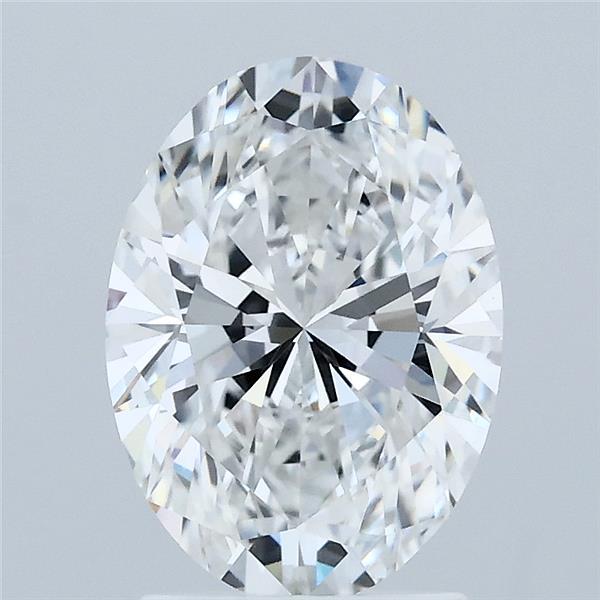 2.01ct Oval E VVS2 Lab Created Diamond