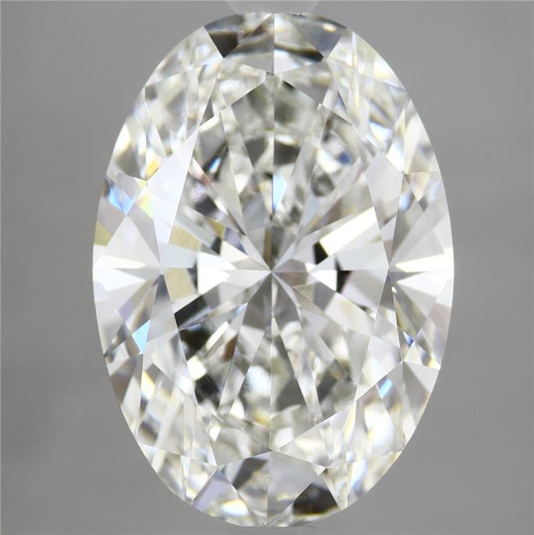 4.67ct Oval G VVS2 Lab Created Diamond