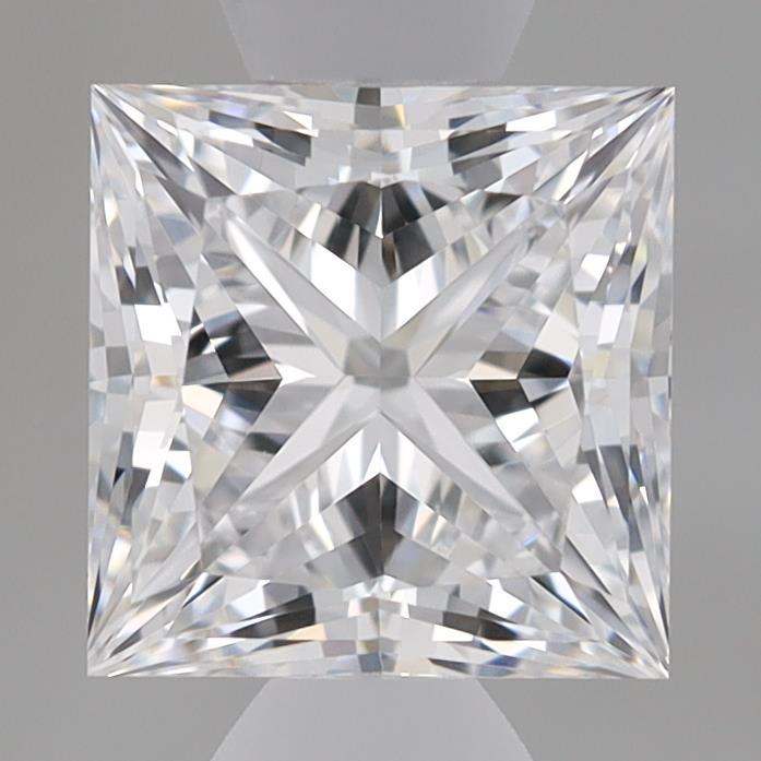 1.02ct Princess D IF Lab Created Diamond