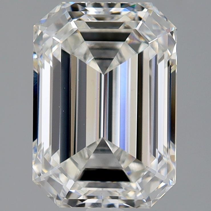 3.1ct Emerald F VS1 Lab Created Diamond