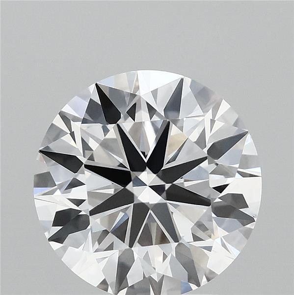 3ct Round D VVS1 Lab Created Diamond