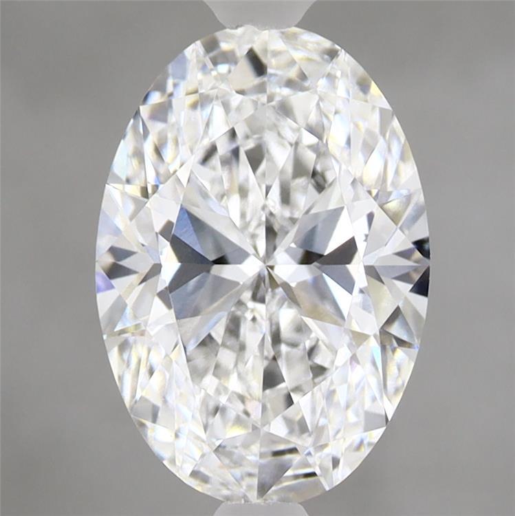 2.06ct Oval D VVS2 Lab Created Diamond
