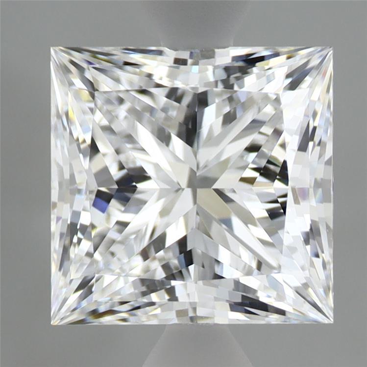 3.08ct Princess D VVS1 Lab Created Diamond