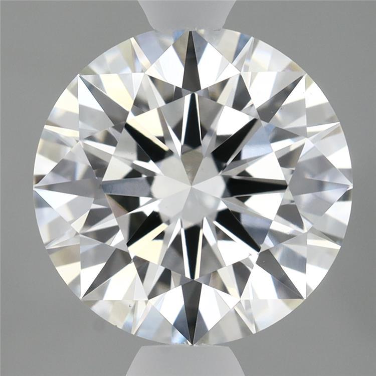 2.93ct Round E VVS2 Lab Created Diamond