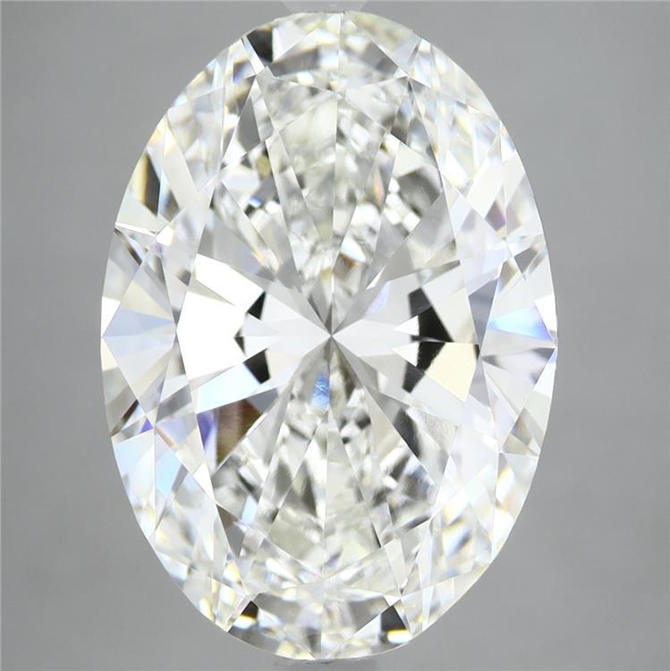 7ct Oval F VVS2 Lab Created Diamond