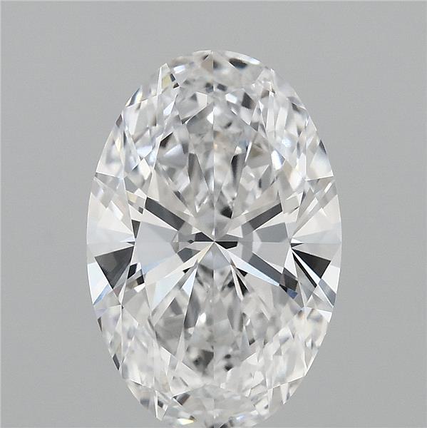 3.03ct Oval D VVS1 Lab Created Diamond