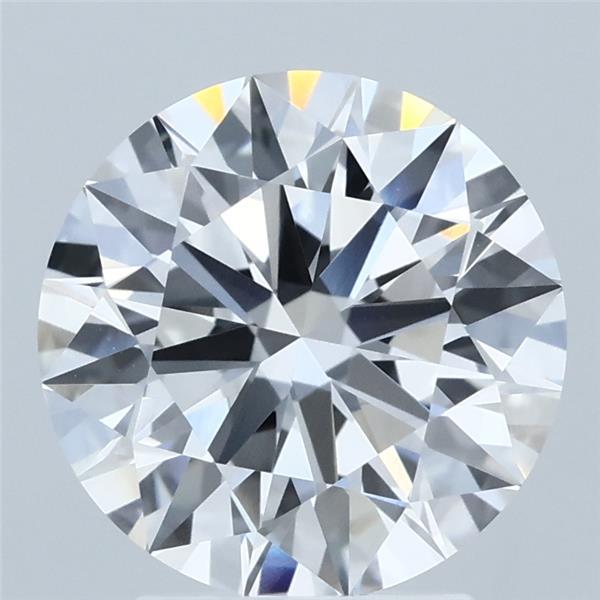 3.01ct Round E VVS2 Lab Created Diamond