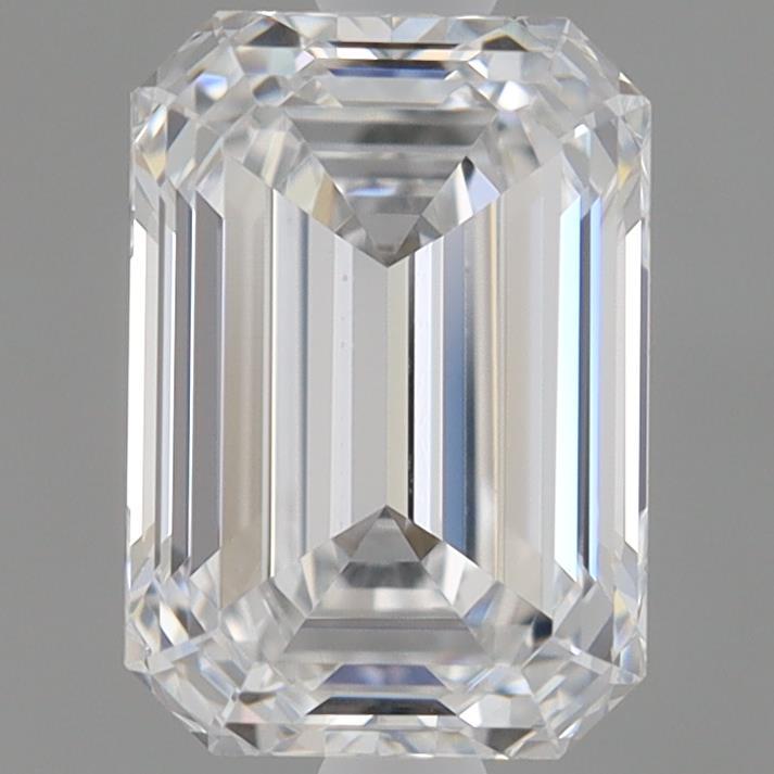 0.97ct Emerald D VS2 Lab Created Diamond