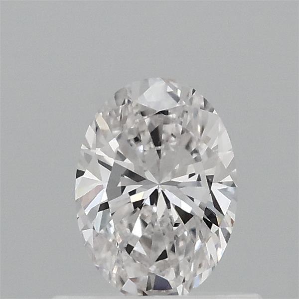 0.55ct Oval F VVS2 Lab Created Diamond