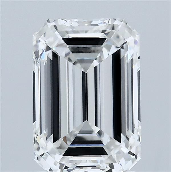 2.04ct Emerald E VVS2 Lab Created Diamond