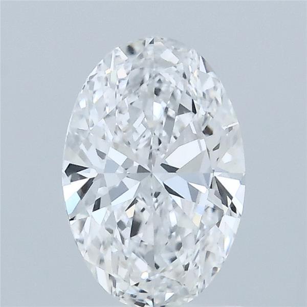 1ct Oval E VVS1 Lab Created Diamond